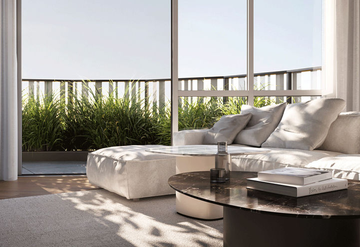 Alba Condos Lounge Space