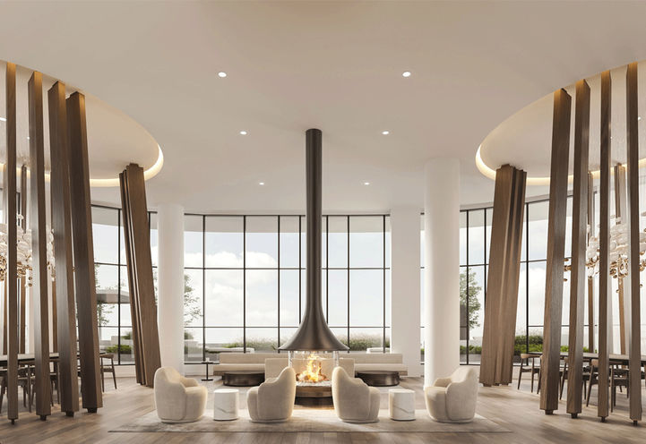 Alba Condos Party Room with Private Dining