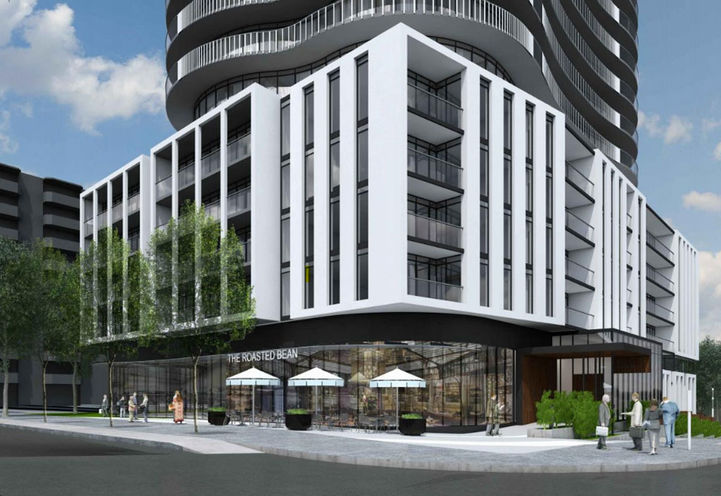 Alba Condos Podium Level Former Rendering