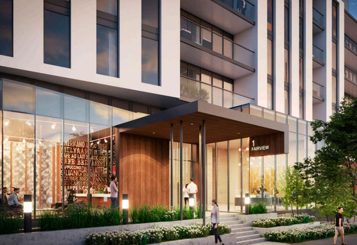 Resident Entrance at Alba Condos Early Design