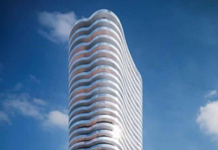 Skyline View of Alba Condos Early Design