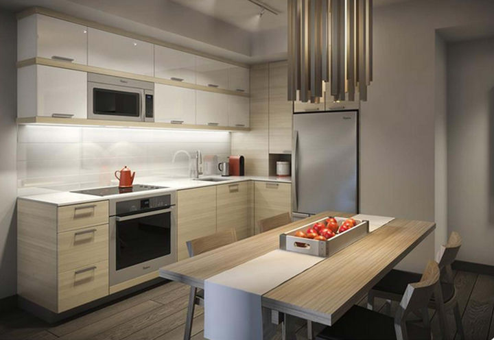 The Ravine Condos Alternate Kitchen View