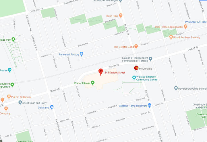 Galleria on the Park 02 Located at 1245 Dupont St W, Toronro