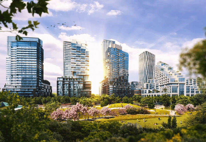 Galleria on the Park Community and Green Space at Sunrise