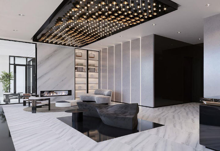 Lobby Area of Galleria 02 Condos