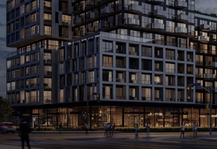 Verge Condos- Podium Exterior View