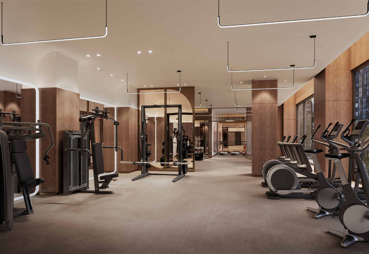 101 Spadina Condos Fitness Room