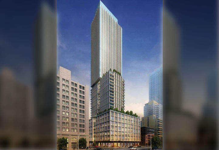 101 Spadina Condos Northwest Corner View Original Design