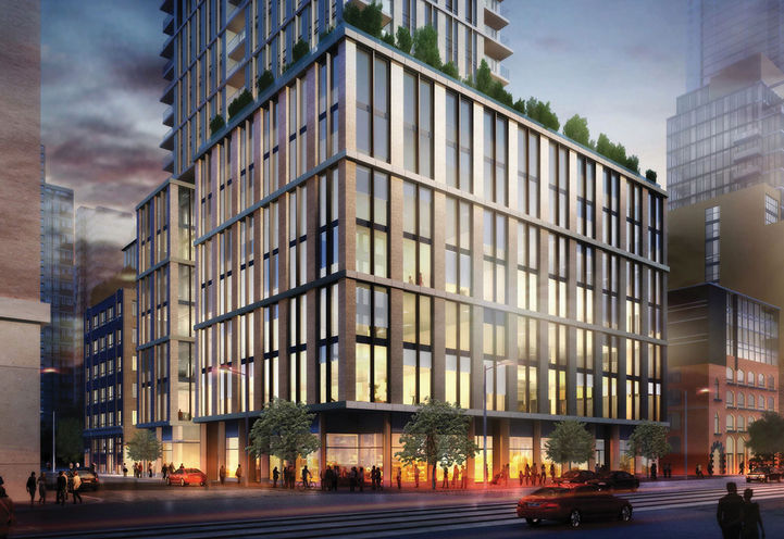 101 Spadina Condos Original Podium Design