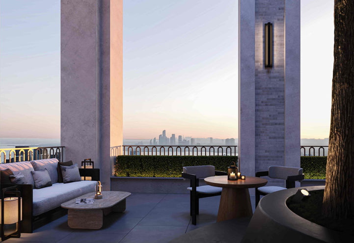 101 Spadina Condos Rooftop Terrace Lounge Area