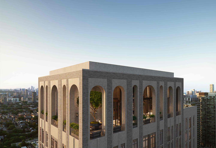 101 Spadina Condos Upper Level Exteriors