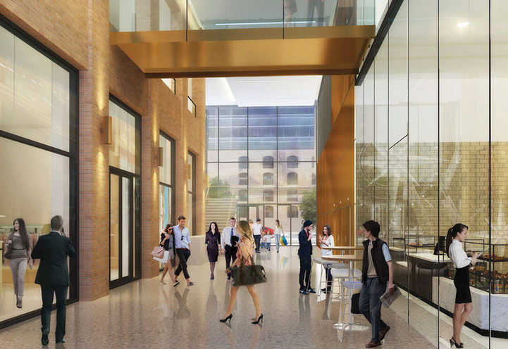 Lobby at 101 Spadina Condos Original Design