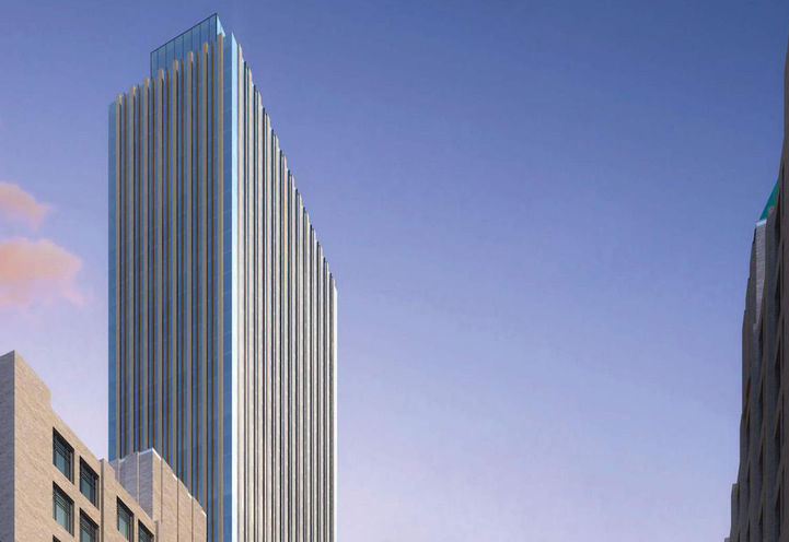 Looking at the Top of 101 Spadina Condos Original Design