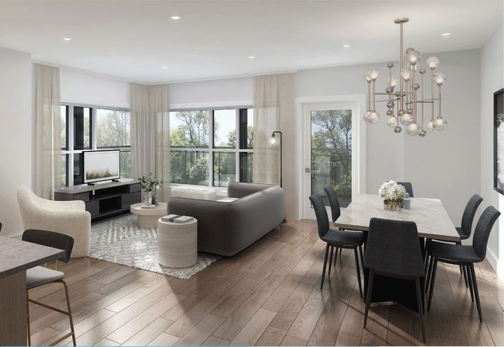 Sonterra at Lackner Ridge Condos Interior View of Suite Living Space