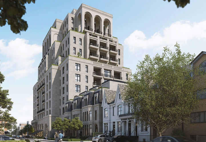 Tower View of 1140 Yonge Street Condos