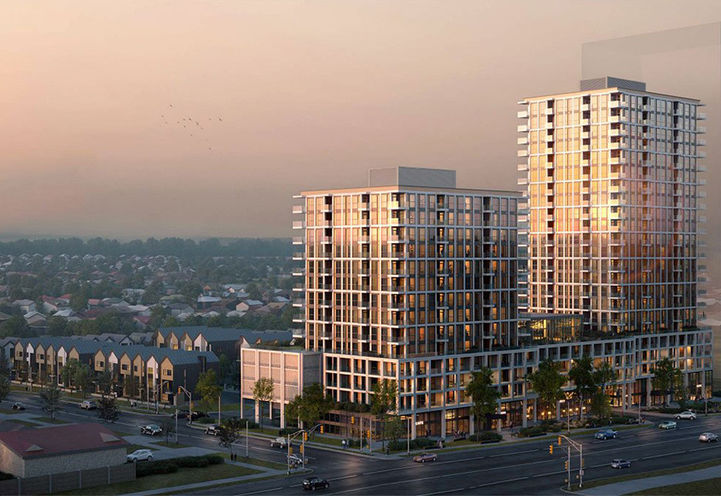 1198 Fischer-Hallman Rd Condos Exterior View of Buildings and Towns