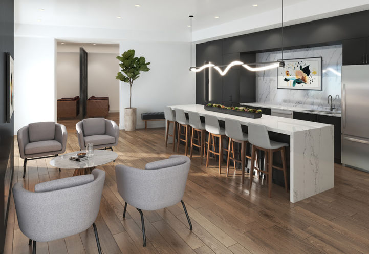 Hillcrest at Lackner Ridge Entertaining Space