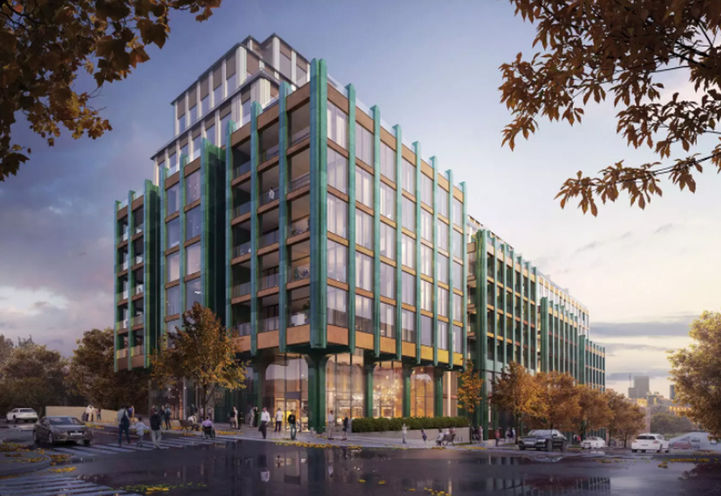 1303 Yonge Street Condos Streetscape View of Exteriors