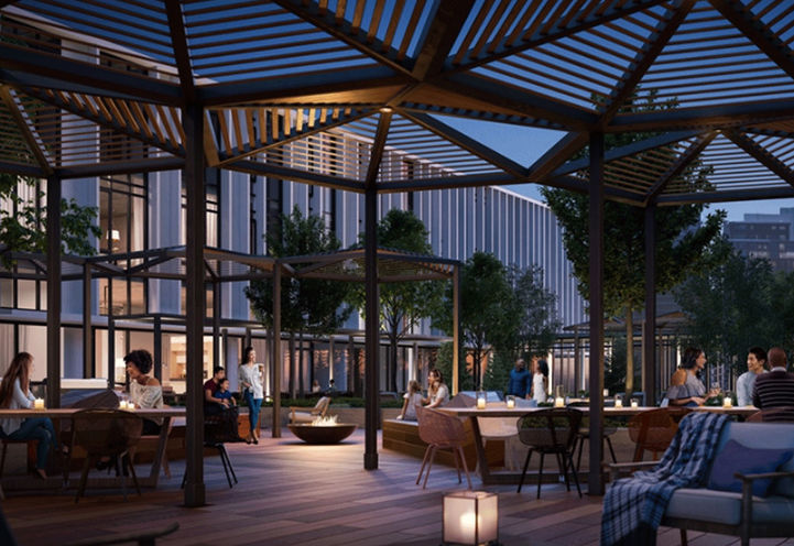 Rooftop Terrace - Sugar Wharf Condos
