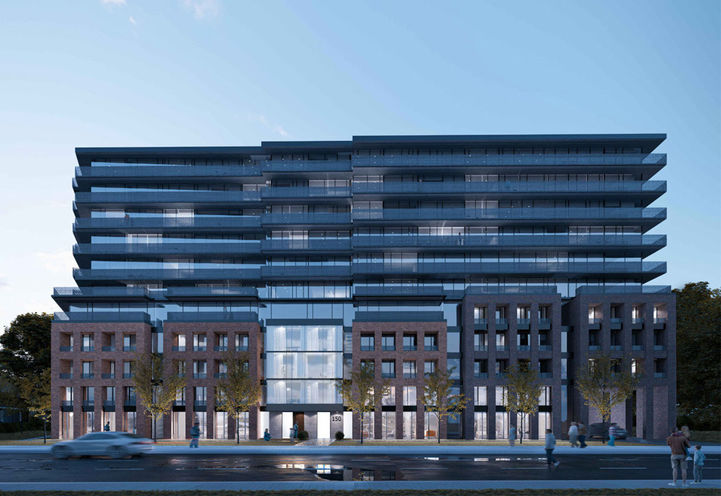 150 Clonmore Drive Condos Exterior Front View of Building