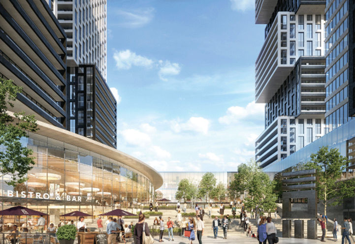 Future Retail Space at Exchange District Condos