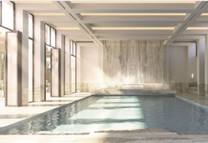 Indoor Pool at Exchange District Condos
