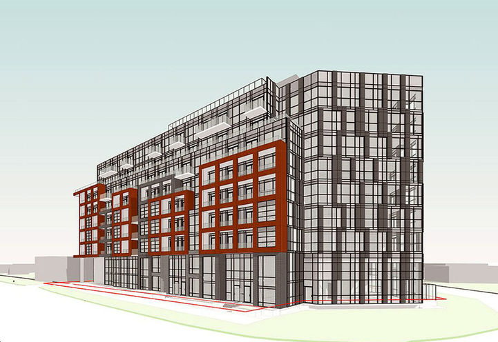 1650 Military Trail Condos Early Exterior Building Design