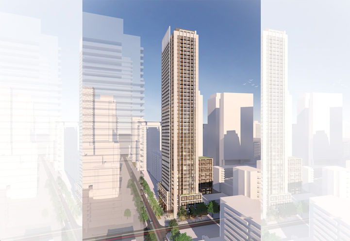 170 Roehampton Avenue Condos Exterior View of Tower