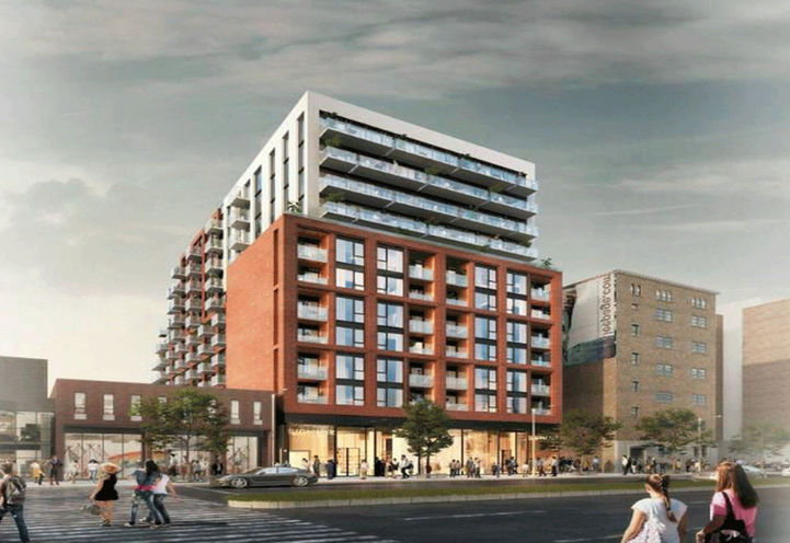 170 Spadina Condos Street View Former Rendering