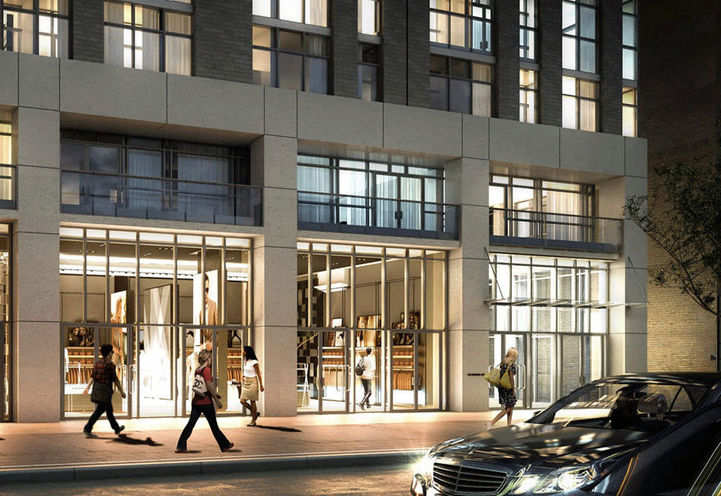 Spadina Condos Lower Complex View