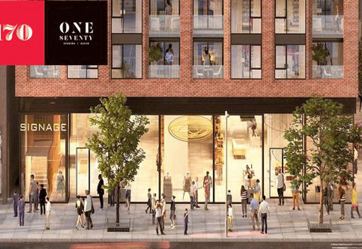 Spadina Condos Lower Complex View on Former Design