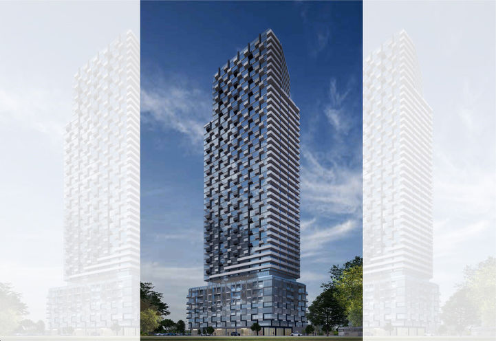 1705 Weston Road Condos Exterior View of Tower