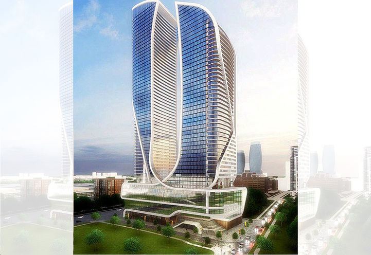 180 Burnhamthorpe Road Condos 2 Exterior View of Towers