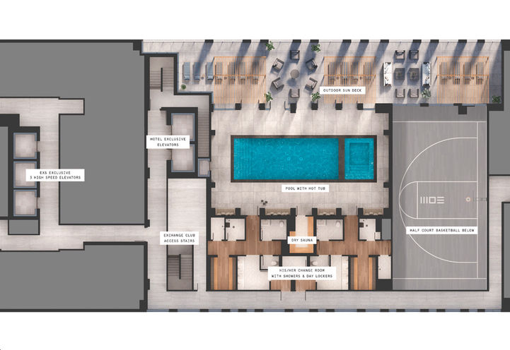 EXS Condos Amenity Map