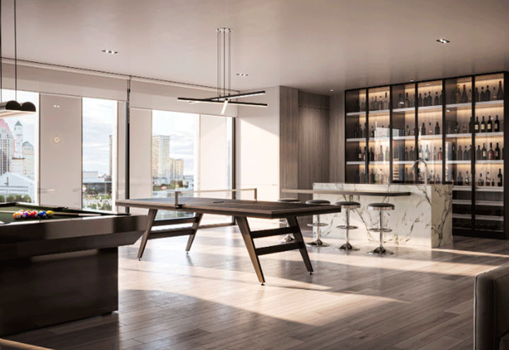 EXS Condos Amenity Room