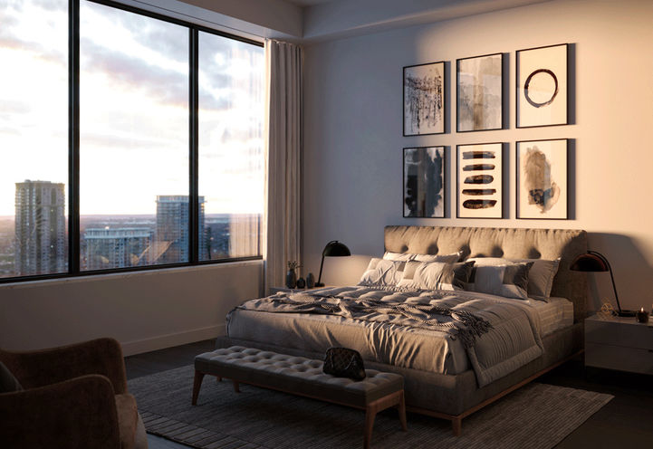 EXS Condos Bedroom Interior