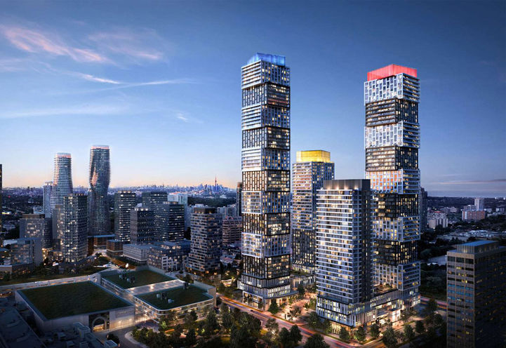 EXS Condos Community Skyline Shot