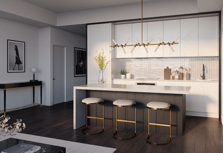 EXS Condos Kitchen Interior