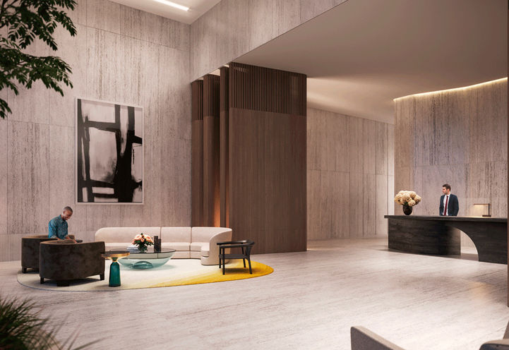 EXS Condos Lobby Interior