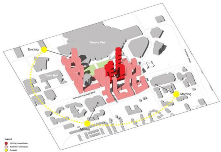 EXS Condos Massing Diagram - Site Location