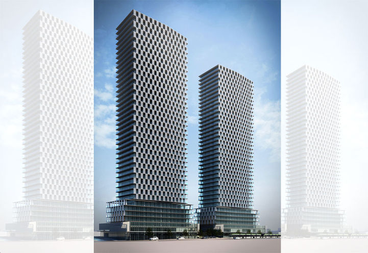 1900 Eglinton Ave East Condos Exterior Tower View