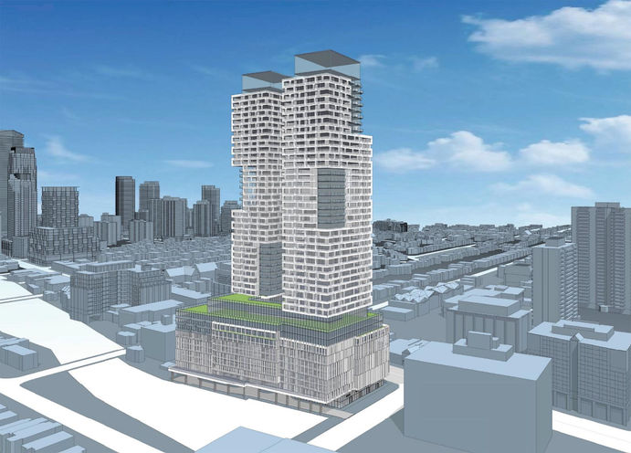 1910 Yonge Street Condos Building Exterior View