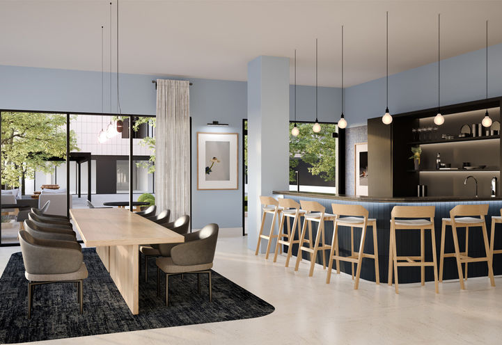 1989 Condos Private Dining Room