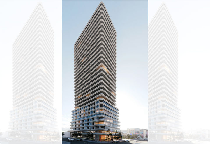 2 Glazebrook Avenue Condos Exterior Tower View