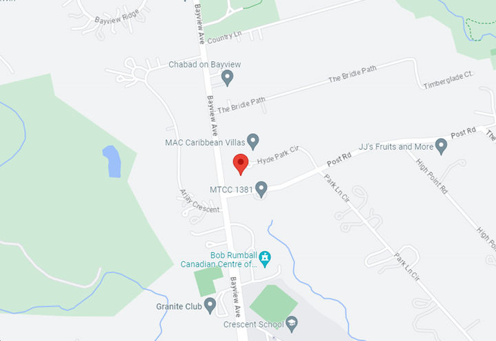 2 Post Road Condos Map View of Project Location