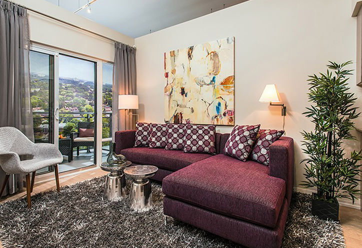 Me2 Condos Living Room