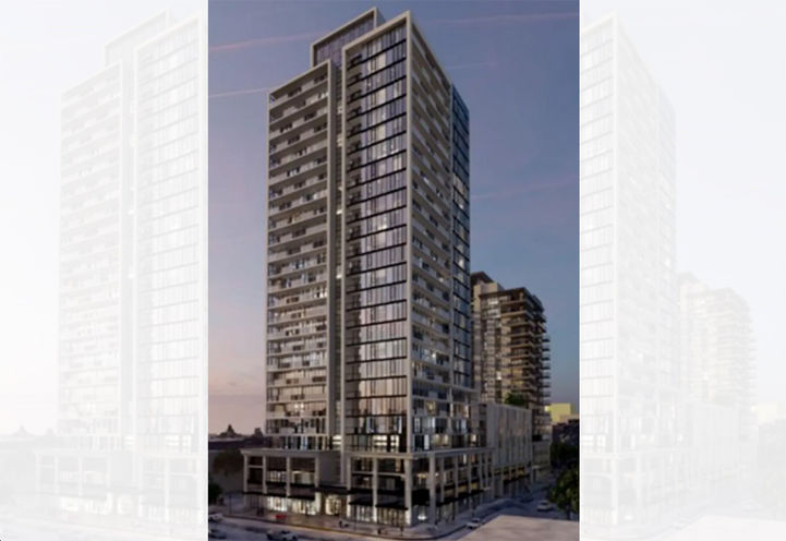 2030 Caroline Street Condos Exterior View of Tower