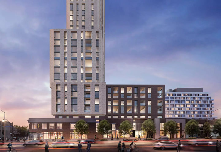 2078 Danforth Ave Condos Exterior View of Lower Levels