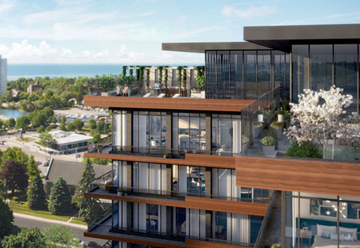 Architectural Detail at Tanu Condos by Edenshaw Developments Limited