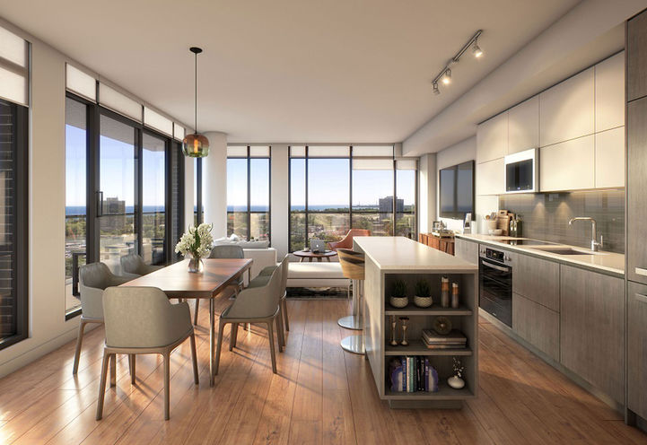 Open Concept Living Room- Interior Features and Finishes